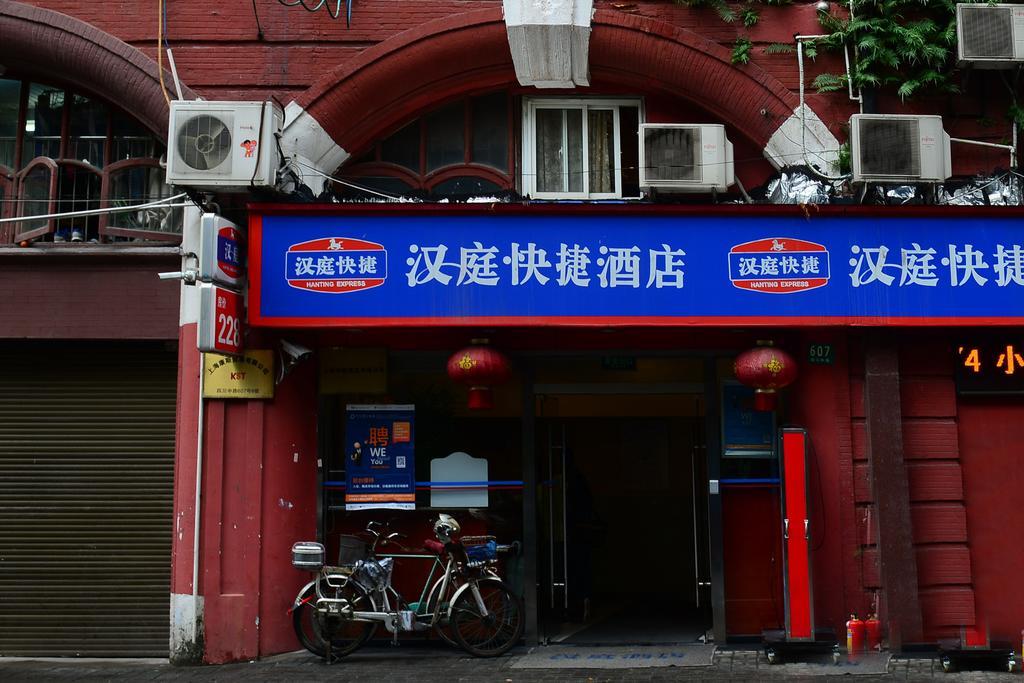 Hanting Express Shanghai Middle Sichuan Road Xangai Exterior foto